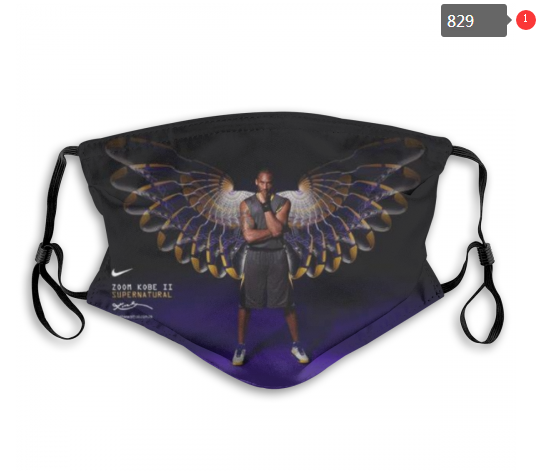 NBA Los Angeles Lakers #49 Dust mask with filter->nba dust mask->Sports Accessory